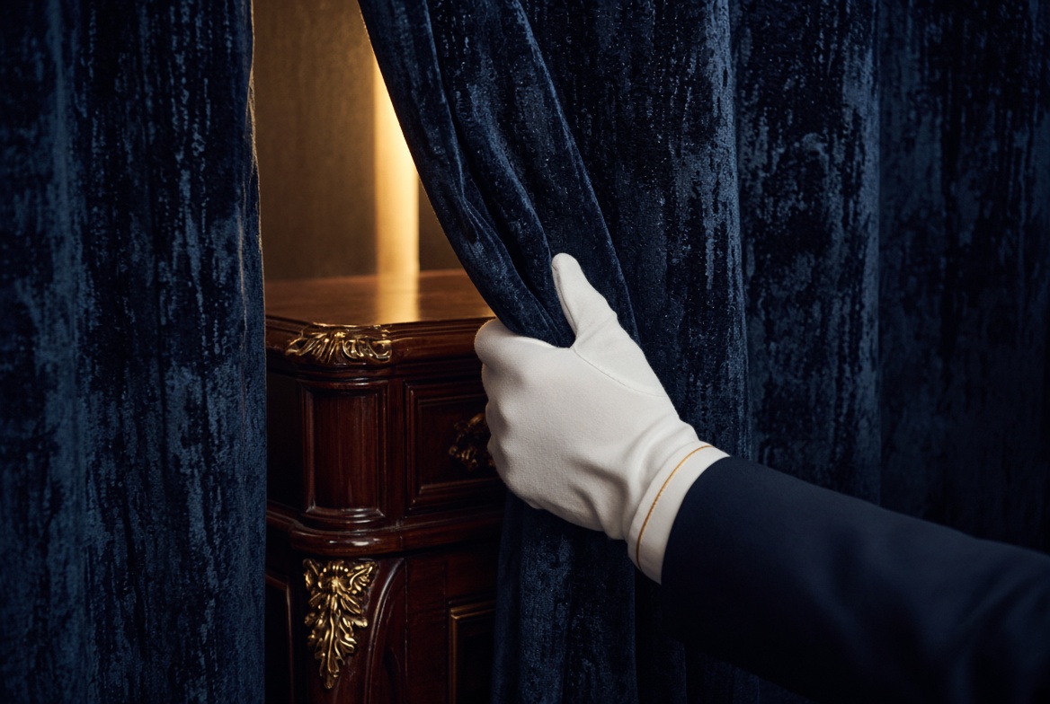 Drawing the curtain